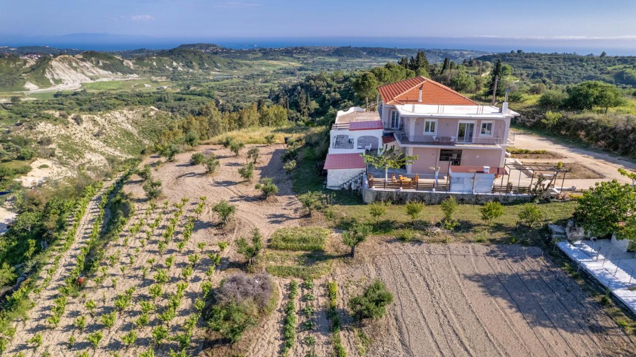 Mylos House With Sea View Lixouri Esterno foto